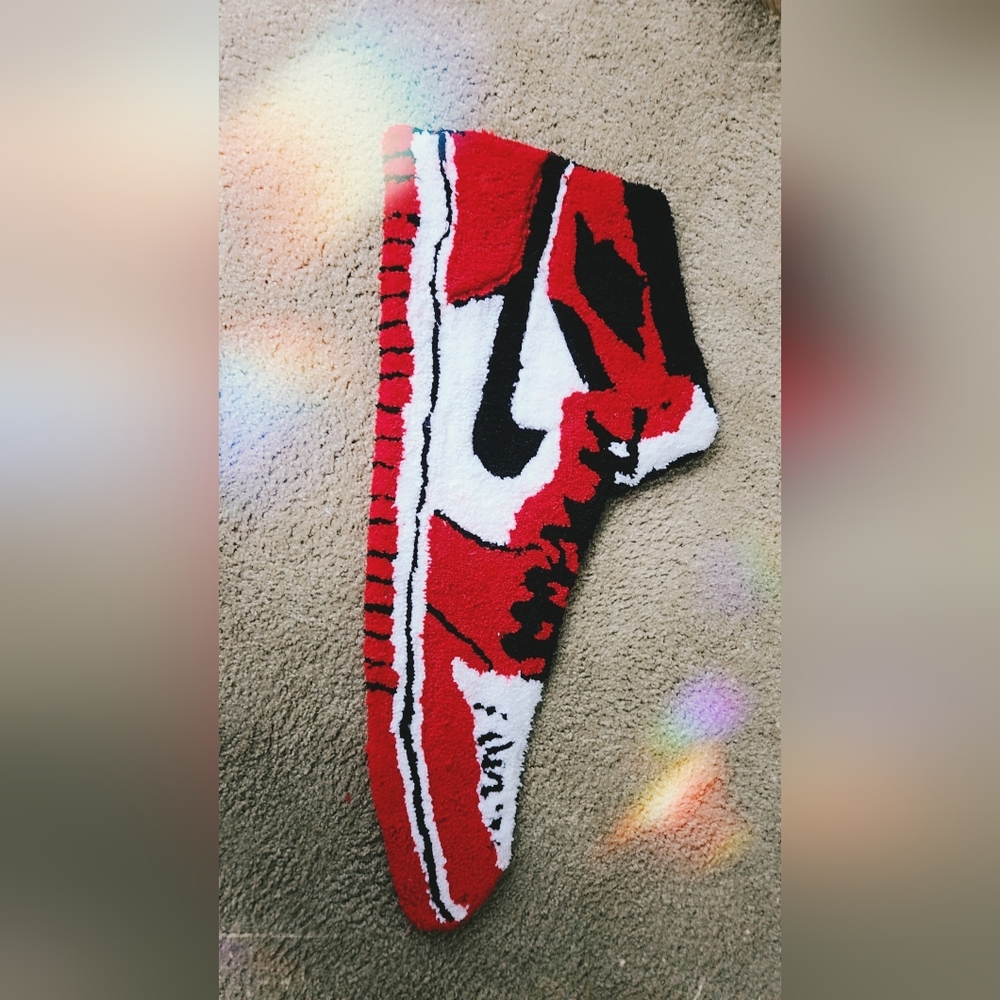 Custom jordan rug